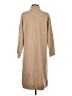Zara Solid Tan Casual Dress Size S - photo 2