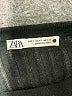 Zara Black Long Sleeve Top Size S - photo 7