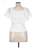 Koton 100% Polyester White Short Sleeve Top Size XL - photo 2