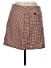 Lost + Wander Houndstooth Brown Casual Skirt Size M - photo 2