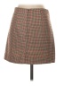 MNG Plaid Red Casual Skirt Size XS - photo 2