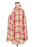 Torrid 100% Rayon Plaid Yellow Long Sleeve Button-Down Shirt Size 2X Plus (2) - photo 5