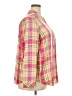 Torrid 100% Rayon Plaid Yellow Long Sleeve Button-Down Shirt Size 2X Plus (2) - photo 4