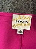 Beyond Solid Pink Cocktail Dress Size M - photo 7