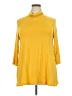 Torrid Yellow Short Sleeve Turtleneck Size 2X Plus (2) - photo 1