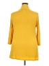 Torrid Yellow Short Sleeve Turtleneck Size 2X Plus (2) - photo 2