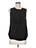 J.Crew 100% Polyester Black Sleeveless Blouse Size M - photo 1