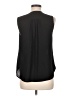 J.Crew 100% Polyester Black Sleeveless Blouse Size M - photo 2