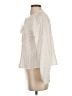 Allison 100% Cotton Ivory Long Sleeve Blouse Size S - photo 5