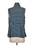 CAbi 100% Polyester Blue Sleeveless Blouse Size M - photo 2