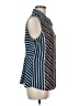 CAbi 100% Polyester Blue Sleeveless Blouse Size M - photo 4