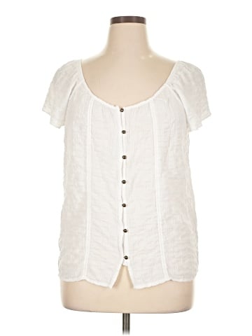 Rewind Short Sleeve Blouse (view 1)