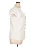 Rewind White Short Sleeve Blouse Size XL - photo 4