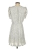 Express 100% Polyester Polka Dots Silver Casual Dress Size S (petite) - photo 2