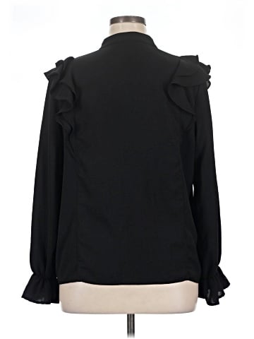 Kate Kasin Long Sleeve Blouse (view 2)