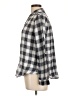 Maven West 100% Cotton Checkered-gingham Gray Long Sleeve Button-Down Shirt Size L - photo 5
