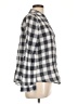 Maven West 100% Cotton Checkered-gingham Gray Long Sleeve Button-Down Shirt Size L - photo 4