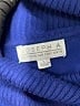 Joseph A. Blue Poncho Size L - photo 7