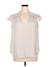 Nine Britton 100% Polyester Ivory Sleeveless Blouse Size XL - photo 1