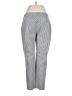 Anne Klein Checkered-gingham Gray Casual Pants Size 8 - photo 2