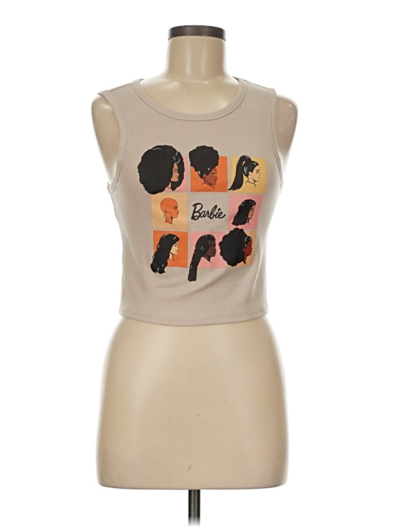 Pre-owned Barbie Sleeveless T-shirt In Brown