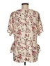 Jon & Anna Ivory Short Sleeve Blouse Size M - photo 2