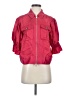 Cinq à Sept 100% Cupro Red Jacket Size XS - photo 1