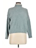 Unbranded 100% Polyester Solid Teal Turtleneck Sweater Size M (estimated) - photo 1