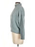Unbranded 100% Polyester Solid Teal Turtleneck Sweater Size M (estimated) - photo 5