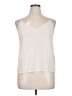 Maeve 100% Polyester Ivory Sleeveless Top Size XL - photo 1