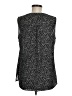 Chaus 100% Polyester Black Sleeveless Blouse Size M - photo 2