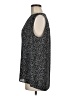 Chaus 100% Polyester Black Sleeveless Blouse Size M - photo 5