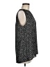 Chaus 100% Polyester Black Sleeveless Blouse Size M - photo 4