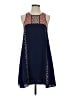 THML 100% Polyester Blue Casual Dress Size S - photo 1