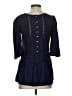 Floreat 100% Rayon Blue 3/4 Sleeve Blouse Size 0 (petite) - photo 2
