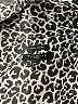 Talbots Animal Print Black Ivory Long Sleeve Button-Down Shirt Size 24W - photo 7
