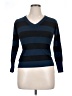 Cielo Stripes Blue Pullover Sweater Size XL - photo 1