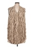 Petal Dew 100% Polyester Tan Sweater Vest Size L - photo 1