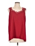 Unbranded Red Sleeveless T-Shirt Size L - photo 1
