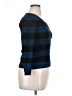 Cielo Stripes Blue Pullover Sweater Size XL - photo 4