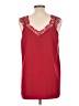 Unbranded Red Sleeveless T-Shirt Size L - photo 2