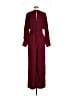 Donna Mizani 100% Polyester Burgundy Jumpsuit Size L - photo 2