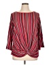 Ruby Rd. Red 3/4 Sleeve Blouse Size 1X - photo 1