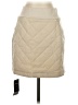 Jaclyn Smith Solid Ivory Faux Leather Skirt Size S - photo 1