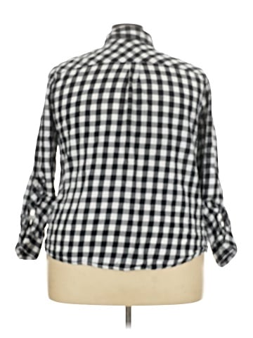 Relativity 3/4 Sleeve Button-Down Shirt (view 2)