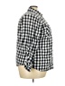 Relativity 100% Cotton Checkered-gingham Black 3/4 Sleeve Button-Down Shirt Size 3X - photo 4