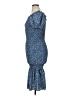Unbranded Blue Cocktail Dress Size XL - photo 5