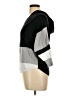 Aaeda Checkered-gingham Gray Poncho Size L - photo 5