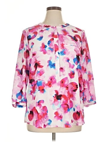 Not Your Daughter's Jeans 3/4 Sleeve Blouse (view 1)