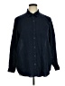 Gap Solid Blue Long Sleeve Button-Down Shirt Size XL - photo 1